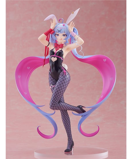 【予約】POP UP PARADE 初音ミク ラビットホールVer. L size　塗装済み完成品　キャラクター・ボーカル・シリーズ01 初音ミク　[グッドスマイルカンパニー]