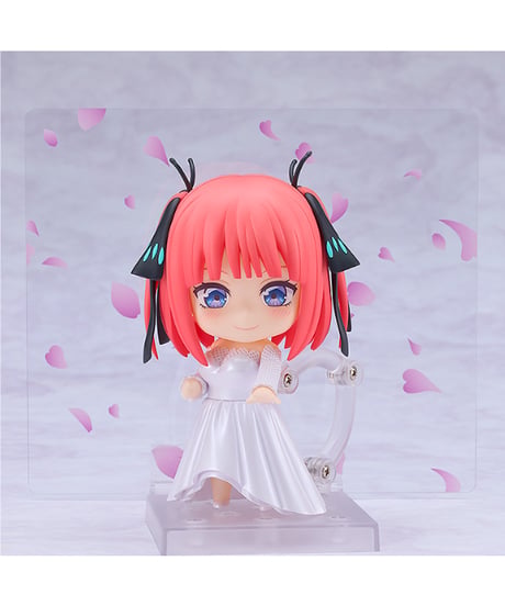 ねんどろいど 中野二乃ウエディングドレスVer.　プラスチック製 塗装済み可動フィギュア　五等分の花嫁∽