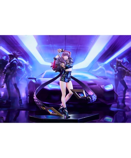 リーグ・オブ・レジェンド K/DA イブリン　PVC＆ABS製塗装済み完成品　1/7スケールフィギュア