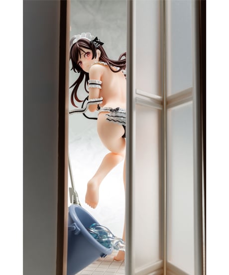 彼女、お借りします 水原千鶴 メイドビキニdeおそうじフィギュア　[箱入り娘]