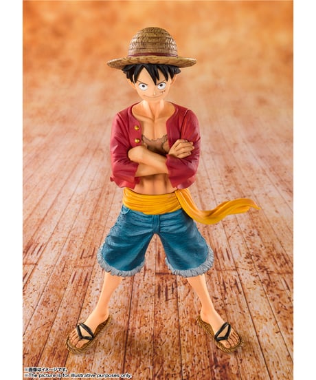 【送料無料】フィギュアーツZERO 麦わらのルフィ（再販版）　ワンピース　魚人島～パンクハザード編　［バンダイ］