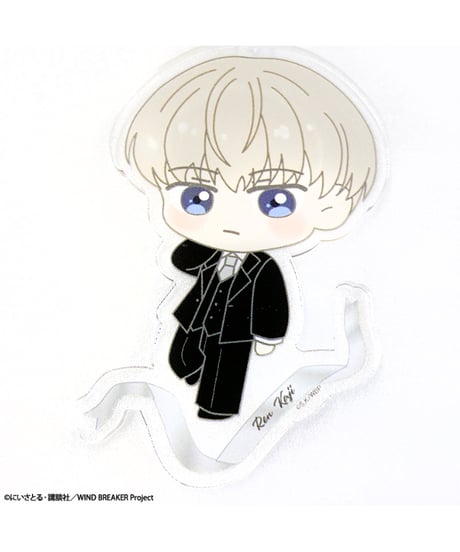WIND BREAKER　トレーディングアクリルキーホルダー【スーツ】　６個入り１BOX