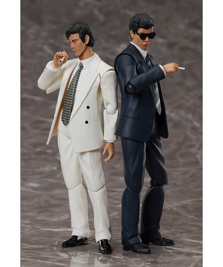 あぶない刑事　figma 鷹山敏樹 アナザーカラー Ver./大下勇次 アナザーカラー Ver.　全２種　プラスチック製塗装済み可動フィギュア