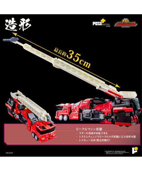 POSE+メタル　超竜神　勇者王ガオガイガー　塗装済み完成品 　［AWAKEN STUDIO］