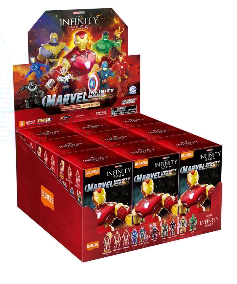 BLOKEES MARVEL INFINITY SAGA 第1弾 9個入り1BOX ［童友社］