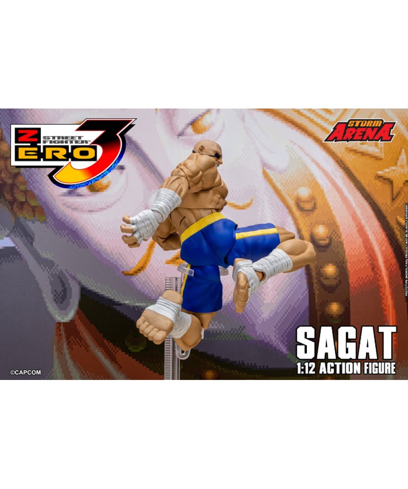 ストリートファイター　サガット　スタチュー 予約安心発送』{FIG} Storm Arena(ストームアリーナ) サガット