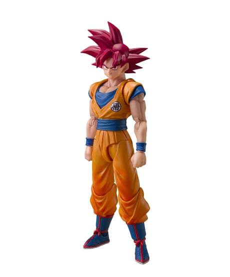 【予約】【送料無料】S.H.Figuarts 超サイヤ人ゴッド孫悟空〈神の気を纏いし姿〉　ドラゴンボール超　［バンダイ］　【2026年6月発売予定】