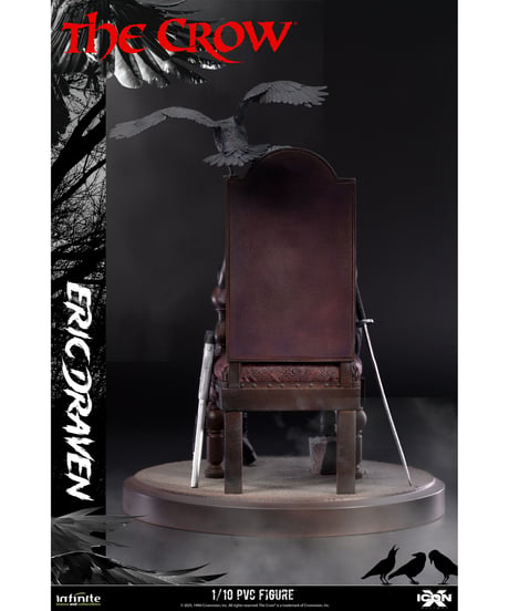【予約】アイコンx/ クロウ 飛翔伝説: エリック・ドレイヴン 1/10 PVC スタチュー　［インフィニティスタチュー］