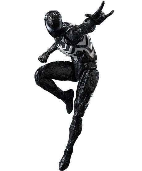 【予約】DLX スパイダーマン シンビオート・スーツ（ピーター・パーカー）通常版　1/12スケール　塗装済み可動フィギュア　Marvel's Spider-Man 2　［threezero］