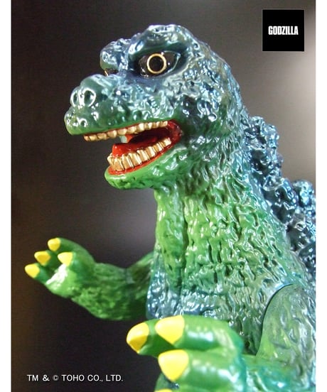 復刻版ポピーグレートザウルス　ゴジラ（クリアVer.）/ゴジラ（レトログリーンVer.）　全２種　塗装済み完成品　[プレックス]