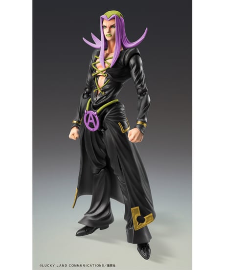 超像可動「レオーネ・アバッキオ Ver.BLACK」『ジョジョの奇妙な冒険 第5部』　塗装済可動フィギュア　[メディコス・エンタテインメント]