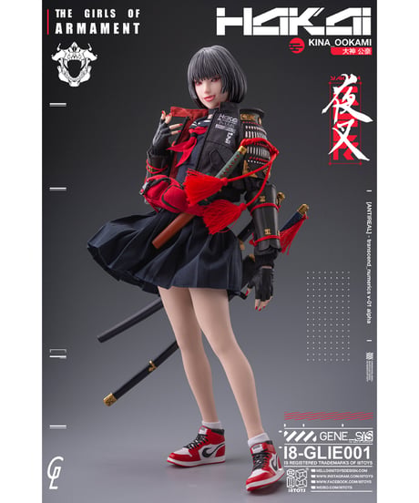 i8Toys × Gharliera The Girls of Armament i8-GLIE001 大神公奈 1/6 アクションフィギュア