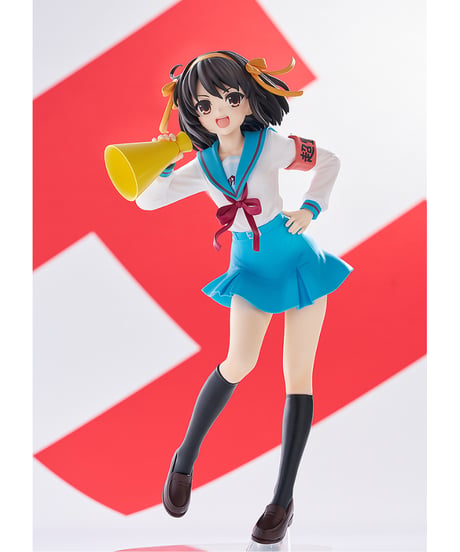 【予約】POP UP PARADE 涼宮ハルヒ L size　塗装済み完成品　涼宮ハルヒの憂鬱　［グッドスマイルカンパニー］