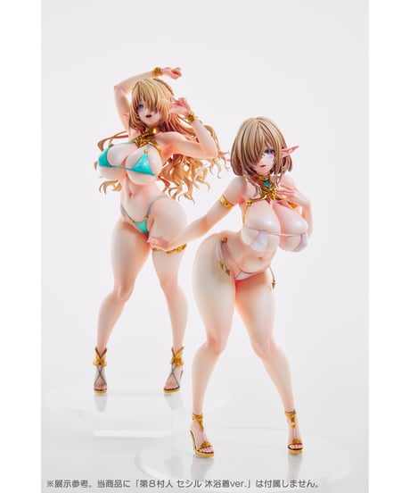 ヴェルテクス・オリジナルズ　エルフ村　第５村人 ククル 沐浴着ver.　1/6　塗装済み完成品フィギュア　［ヴェルテクス］