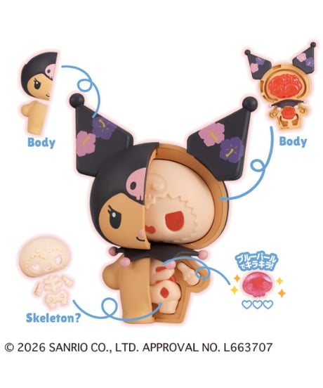 【予約】解体パズルFANTASYサンリオキャラクターズ トロピカルチェリーMix　4個入り1BOX　［メガハウス］