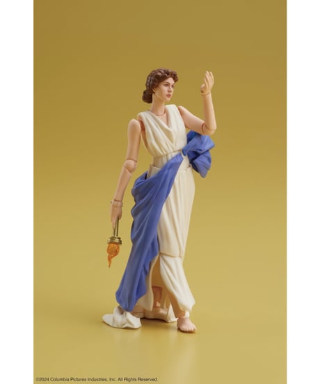 DIGACTION TORCH LADY OF COLUMBIA　彩色済可動フィギュア