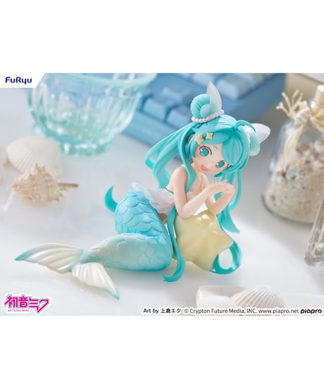 【予約】デスクトップフェアリー 初音ミク 人魚姫ver.　塗装済み完成品　［フリュー］