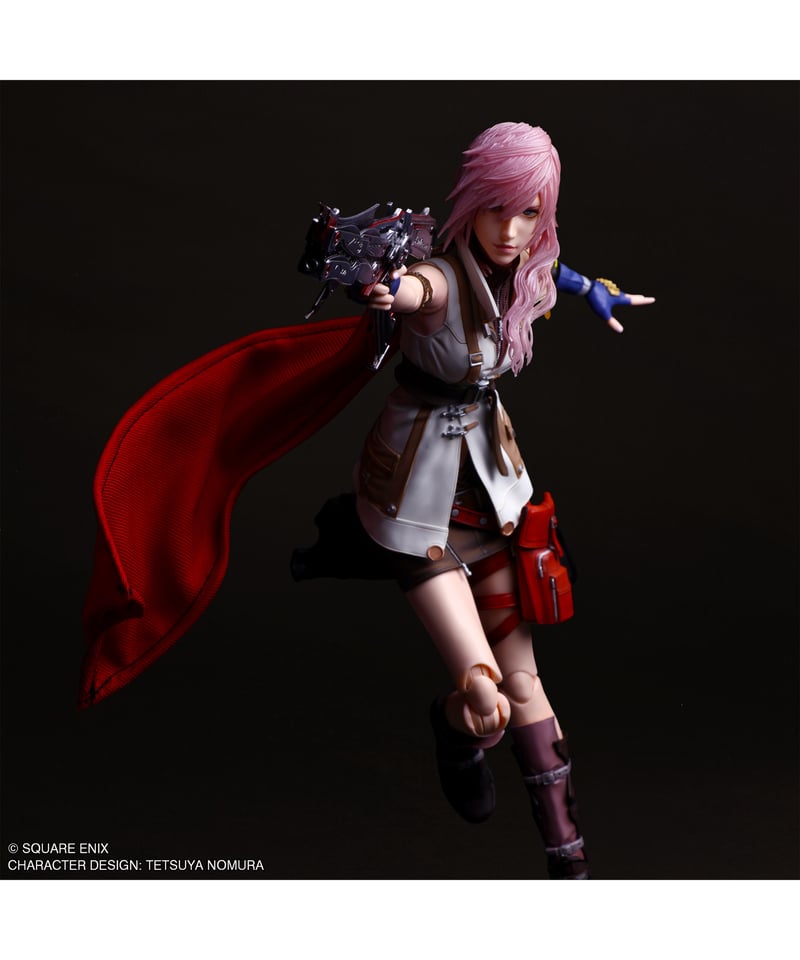 ファイナルファンタジーXⅢ PLAY ARTS真 ライトニング ［スクウェア
