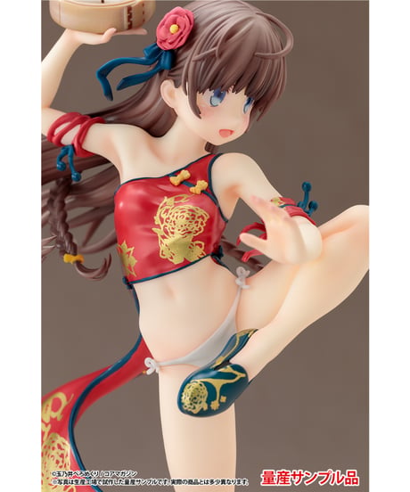 玉乃井ぺろめくり「チャイナ娘」 紐パンツver. 1/7スケール塗装済み完成品フィギュア