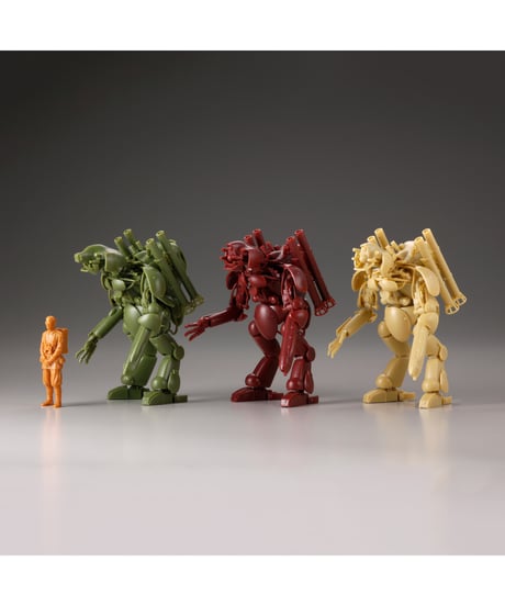 ARTPLA マシーネンクリーガー ファイナルフントセット＆ジェリ缶おじさん（2026年再販）　1/35スケール　プラスチックモデルキット　［海洋堂］