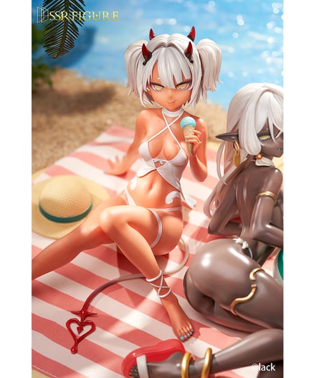 【予約】SSR FIGURE カフェインちゃん 夏Ver. 1/7 完成品フィギュア　[SSR FIGURE]