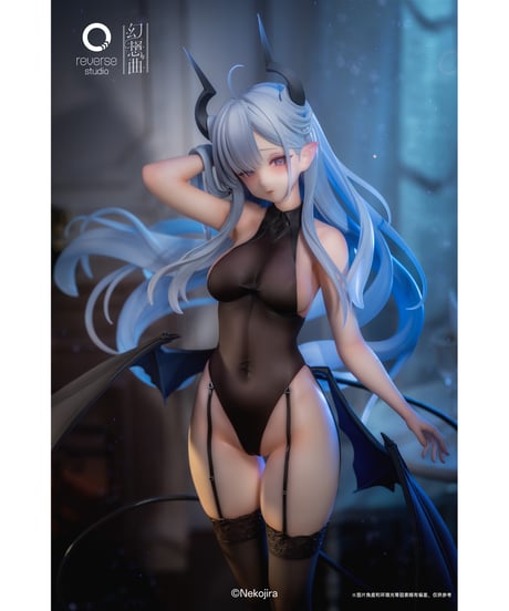 【予約】FANTASIASシリーズ テアちゃん 見習いサキュバスVer. 1/6 完成品フィギュア セット版　[Reverse Studio]