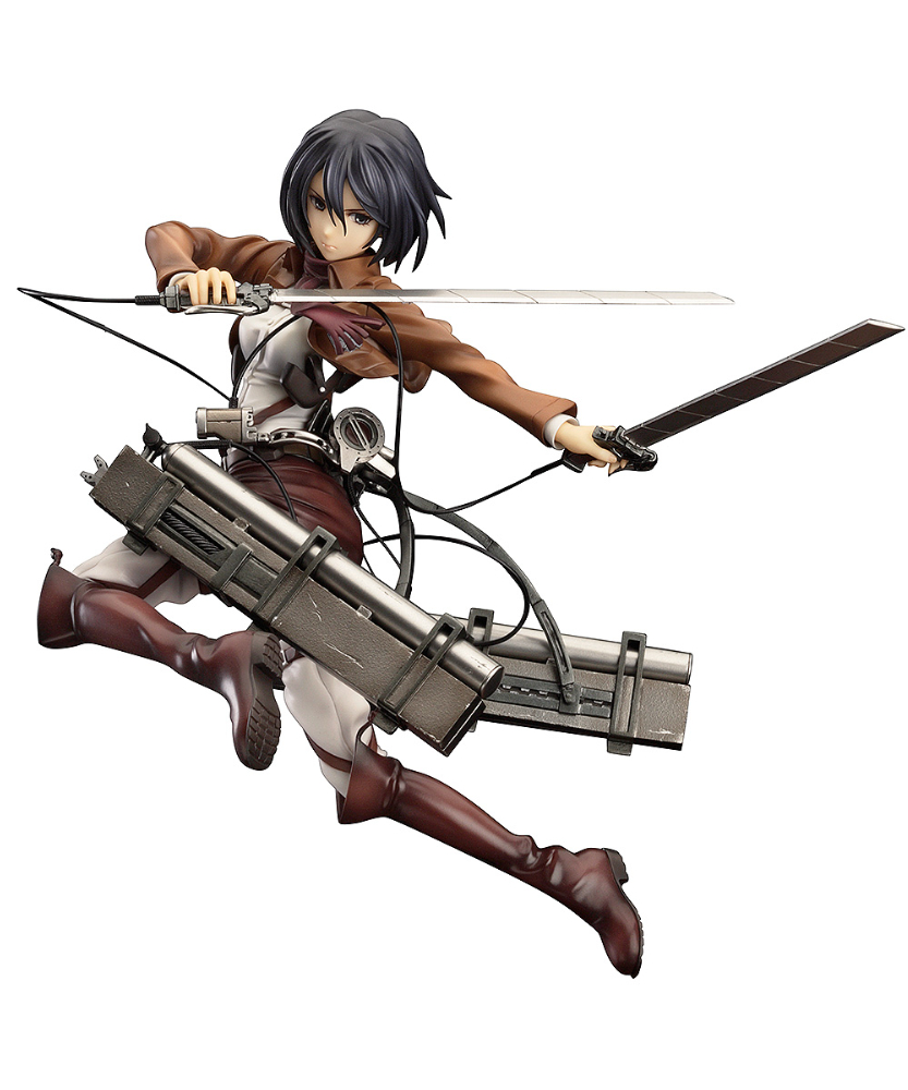 [美品/未開封]進撃の巨人　ミカサ.アッカーマン1／8スケール Amazon.co.jp: 進撃の巨人 ミカサ・アッカーマン 1/8スケール PVC製