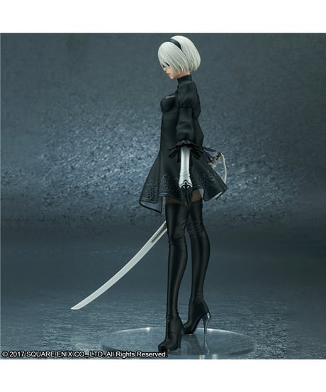 NieR:Automata 2B (ヨルハ 二号 B型) ＜DX版＞　PVC塗装済完成品　［スクウェア・エニックス］