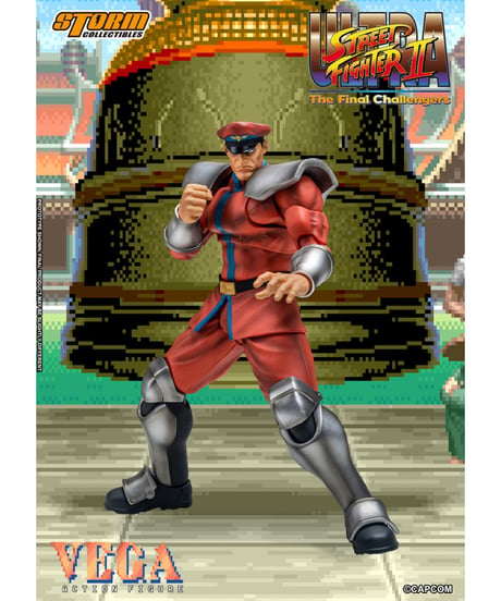 ウルトラストリートファイターII ザ・ファイナルチャレンジャーズ アクションフィギュア ベガ　［ストーム コレクティブルズ］
