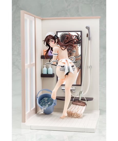 彼女、お借りします 水原千鶴 メイドビキニdeおそうじフィギュア　[箱入り娘]