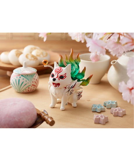【予約】ねんどろいど 白野威　塗装済み可動フィギュア　大神　［マックスファクトリー］