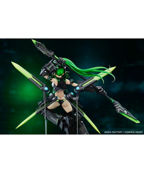 新次元ゲイム ネプテューヌVII ネクストグリーン　1/7　塗装済み完成品フィギュア　［ヴェルテクス］