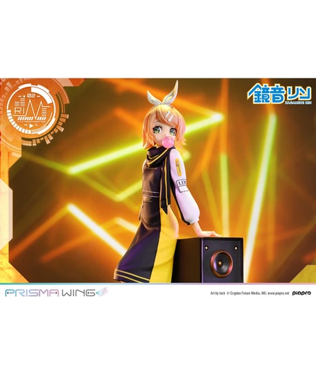 PRISMA WING ピアプロキャラクターズ  鏡音リン "Art by lack"   1/7スケール完成品フィギュア