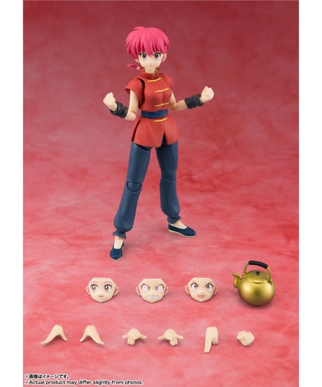 【送料無料】S.H.Figuarts らんま　らんま1/2　［バンダイ］