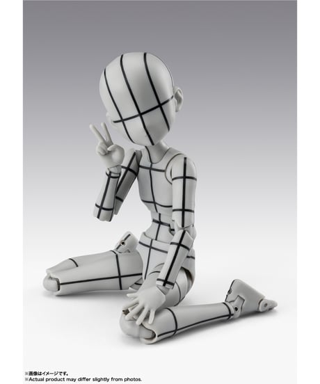 【予約】【送料無料】S.H.Figuarts ボディちゃん -杉森建- Edition-ワイヤーフレーム-(Gray Color Ver.)　［バンダイ］　【8月発売予定】