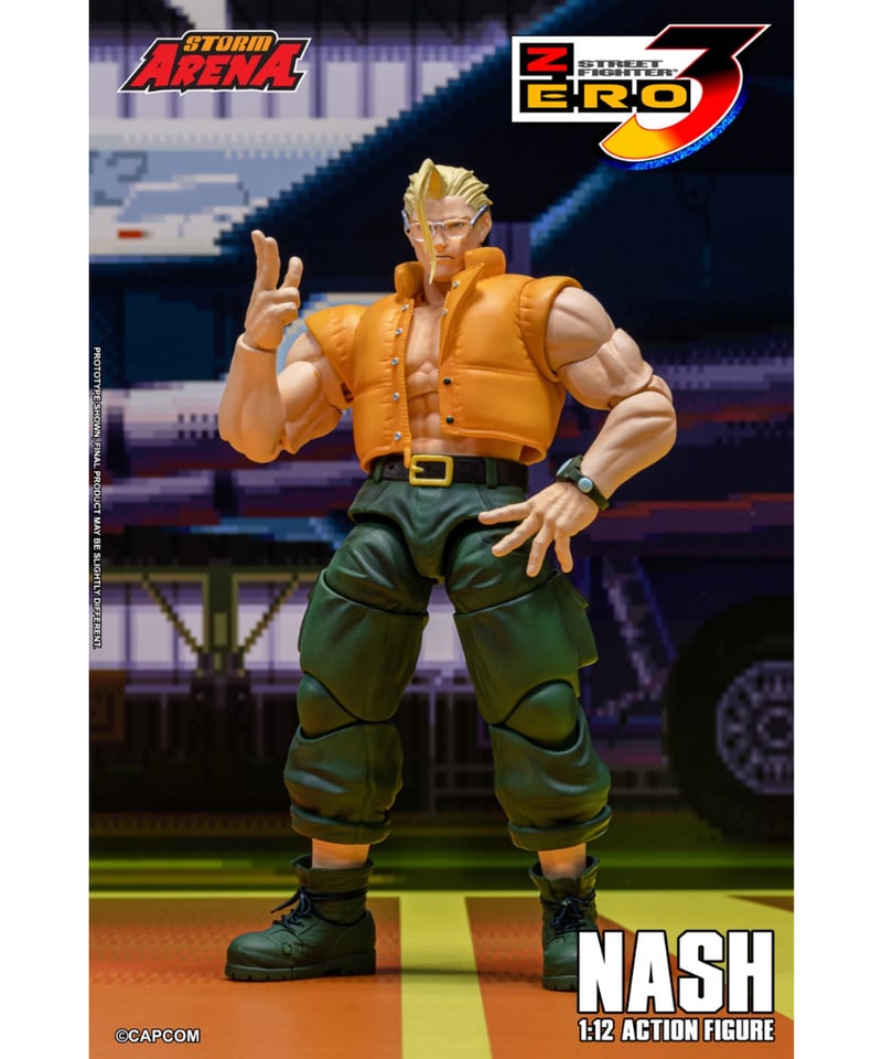 予約】ストームアリーナ ストリートファイターZERO3 ナッシュ