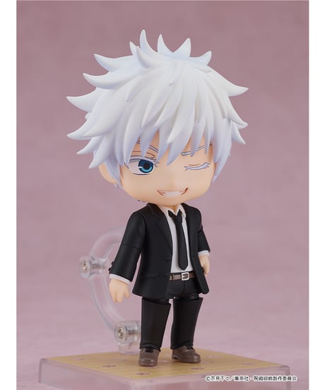 呪術廻戦　ねんどろいど 五条悟 スーツVer./夏油傑  スーツVer.　全２種　プラスチック製 塗装済み可動フィギュア
