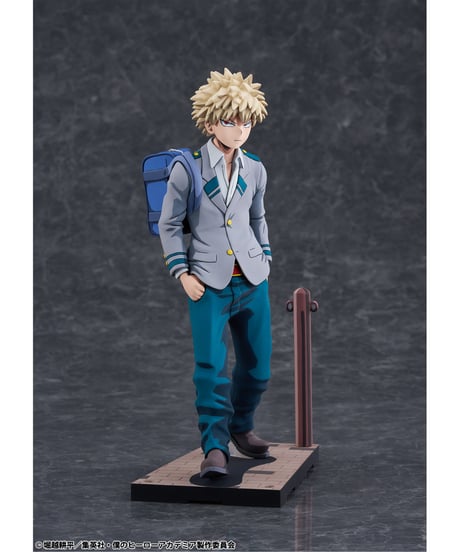 【予約】爆豪勝己 雄英高校制服 二次元化Ver.　1/8スケール　塗装済完成品フィギュア　アニメ「僕のヒーローアカデミア」　［タカラトミー］