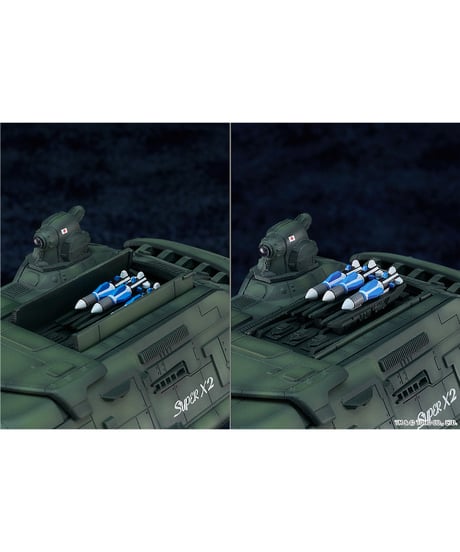 MODEROID スーパーX2　ゴジラVSビオランテ　組み立て式プラモデル