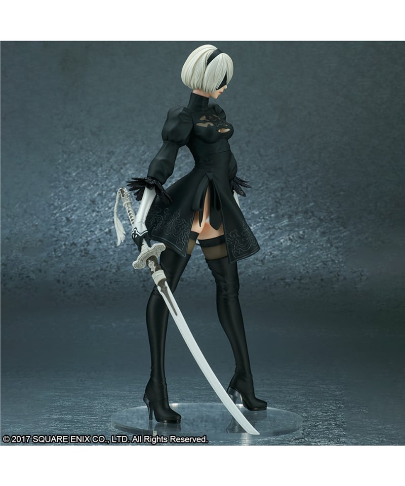NieR:Automata 2B (ヨルハ 二号 B型) ＜DX版＞ PVC塗装済完成品 ［ス