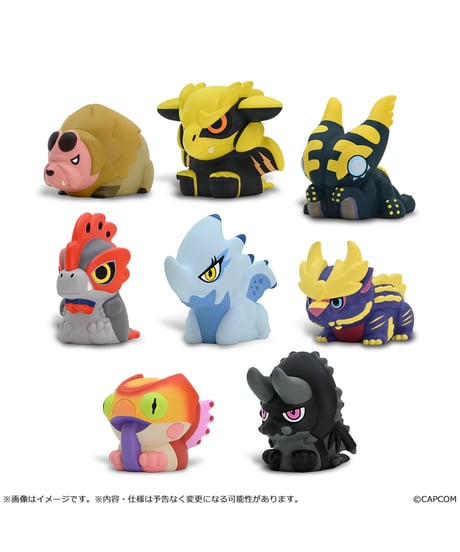 【予約】カプコンフィギュアビルダー フィンガーパペット モンスターハンター Vol.3 　8個入り1BOX　[カプコン]