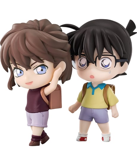 名探偵コナン　Qset+ 江戸川コナン＆灰原哀　塗装済み完成品　［グッドスマイルアーツ上海］