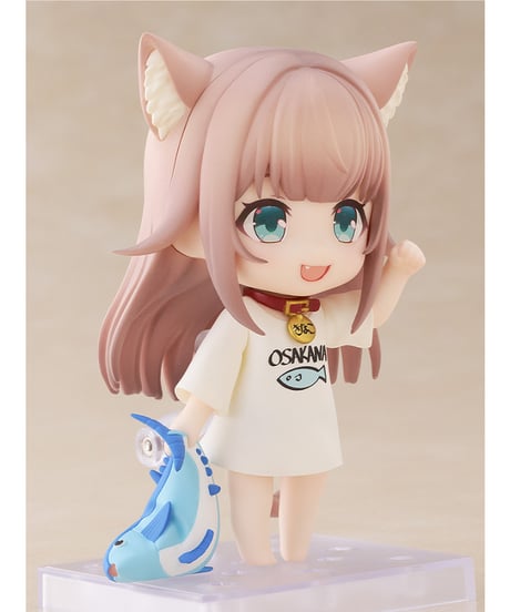 【予約】ねんどろいど きなこ　塗装済み可動フィギュア　うちのねこが女の子でかわいい　［ゴールデンヘッドプラス］