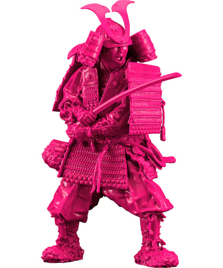 PLAMAX 1/12 鎌倉時代の鎧武者 椿の装 Pink Color Edition　1/12　組み立て式プラモデル　［マックスファクトリー］