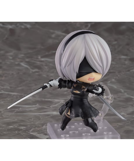 ねんどろいど NieR:Automata 2B（ヨルハ二号B型）/9S（ヨルハ九号S型）/A2（ヨルハA型二号）　全３種　塗装済み可動フィギュア　［スクウェア・エニックス］
