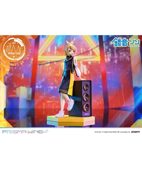 PRISMA WING ピアプロキャラクターズ  鏡音リン "Art by lack"   1/7スケール完成品フィギュア