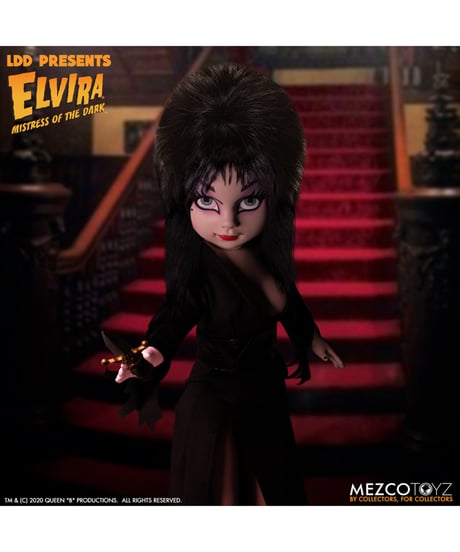 【予約】【再生産】リビングデッドドールズ/ エルヴァイラ Elvira Mistress of the Dark: エルヴァイラ　［メズコトイズ］
