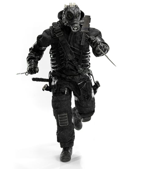 ドロヘドロ　1/6 カイマン / 1/6 心　全２種　塗装済み可動フィギュア　［threezero］