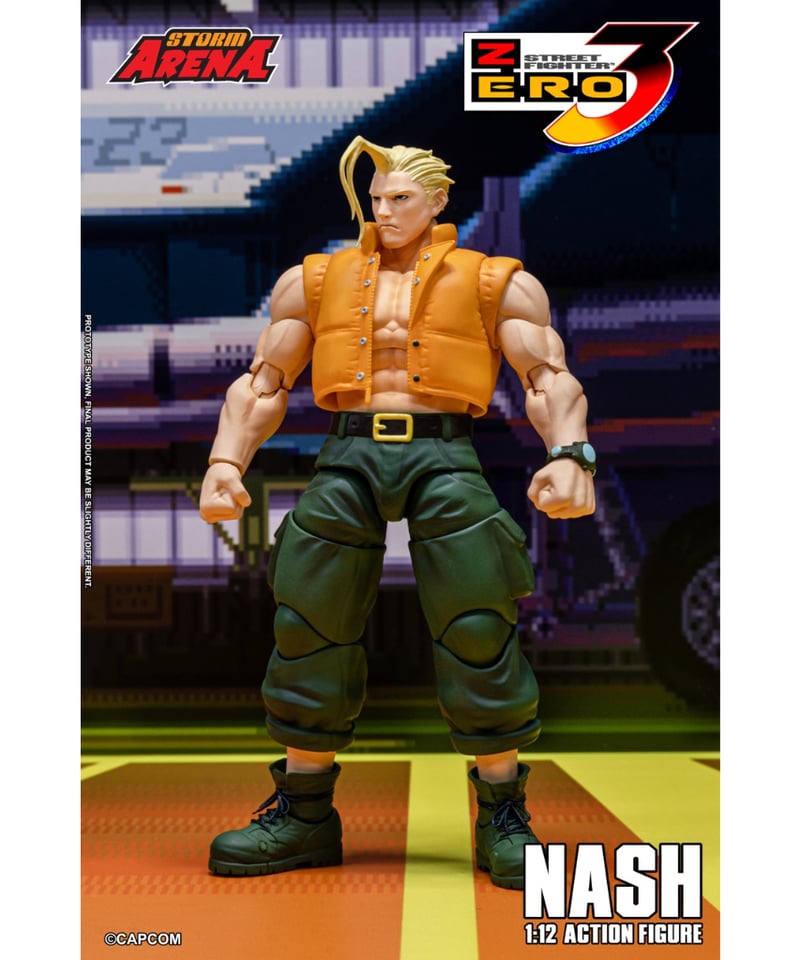予約】ストームアリーナ ストリートファイターZERO3 ナッシュ