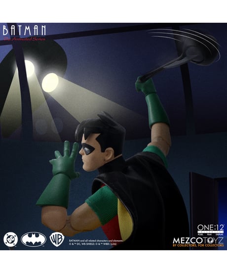 【予約】ワン12コレクティブ/ バットマン アニメイテッド シリーズ: ロビン 1/12 アクションフィギュア　［メズコトイズ］